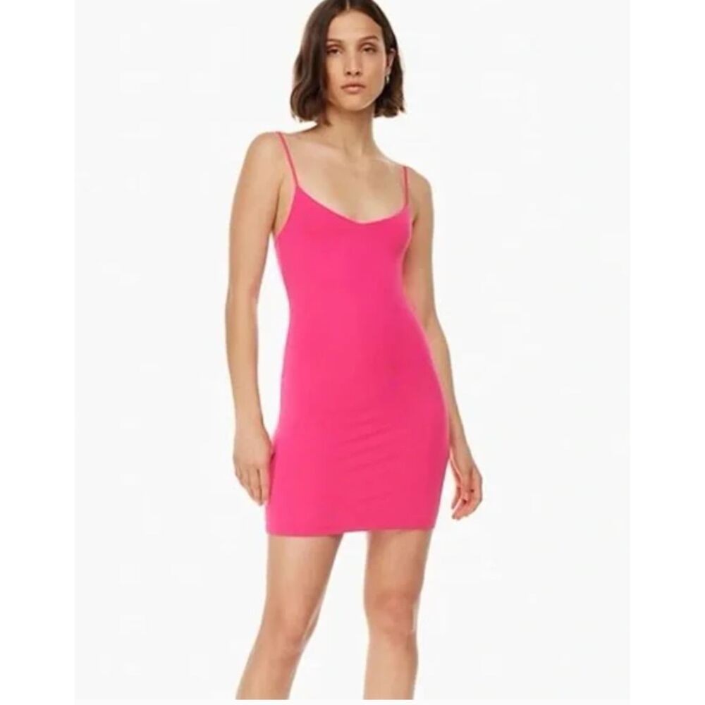 Babaton Countor Cami Short Dress in Pink NWT